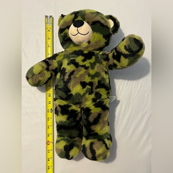 Build A Bear Camouflage Camo Bear Stuffed Plush BABW - Picture 3 of 13